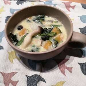 ● 野菜たっぷり☆豆乳コンソメスープ ●